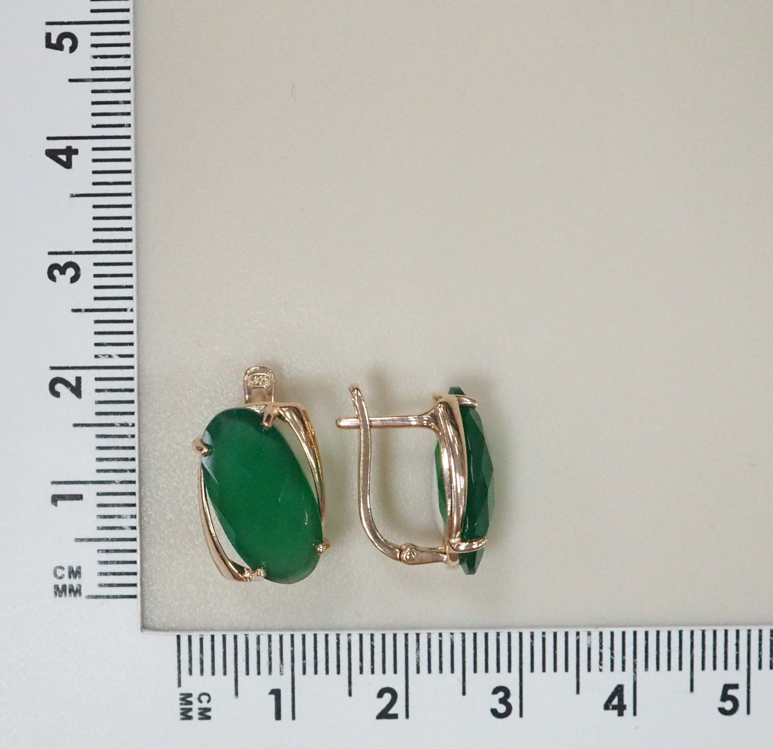 Серебряные серьги с агатами